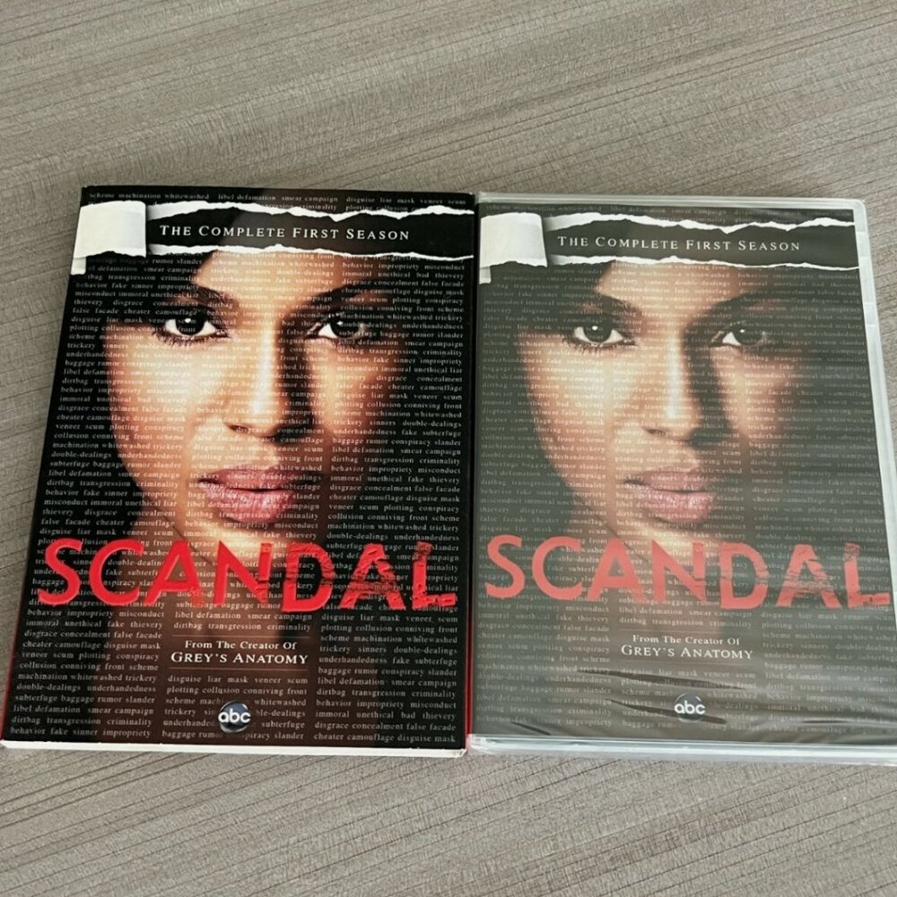 Scandal: The Complete First Season (DVD, 2012, 2-Disc Set)
